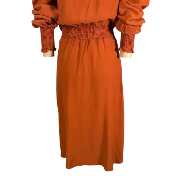 Damaris bailey Long Sleeve Midi Dress Size 10 - Picture 9 of 11